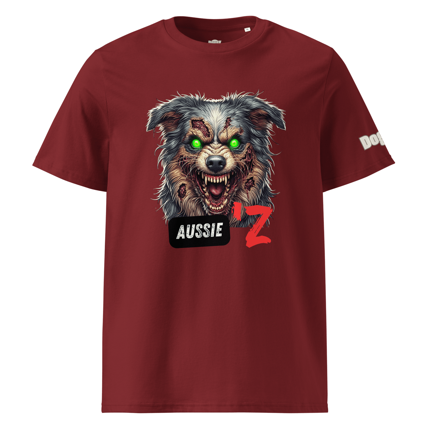 T-shirt unisexe en coton biologique - Collection Berger Australien - Doggy Trend