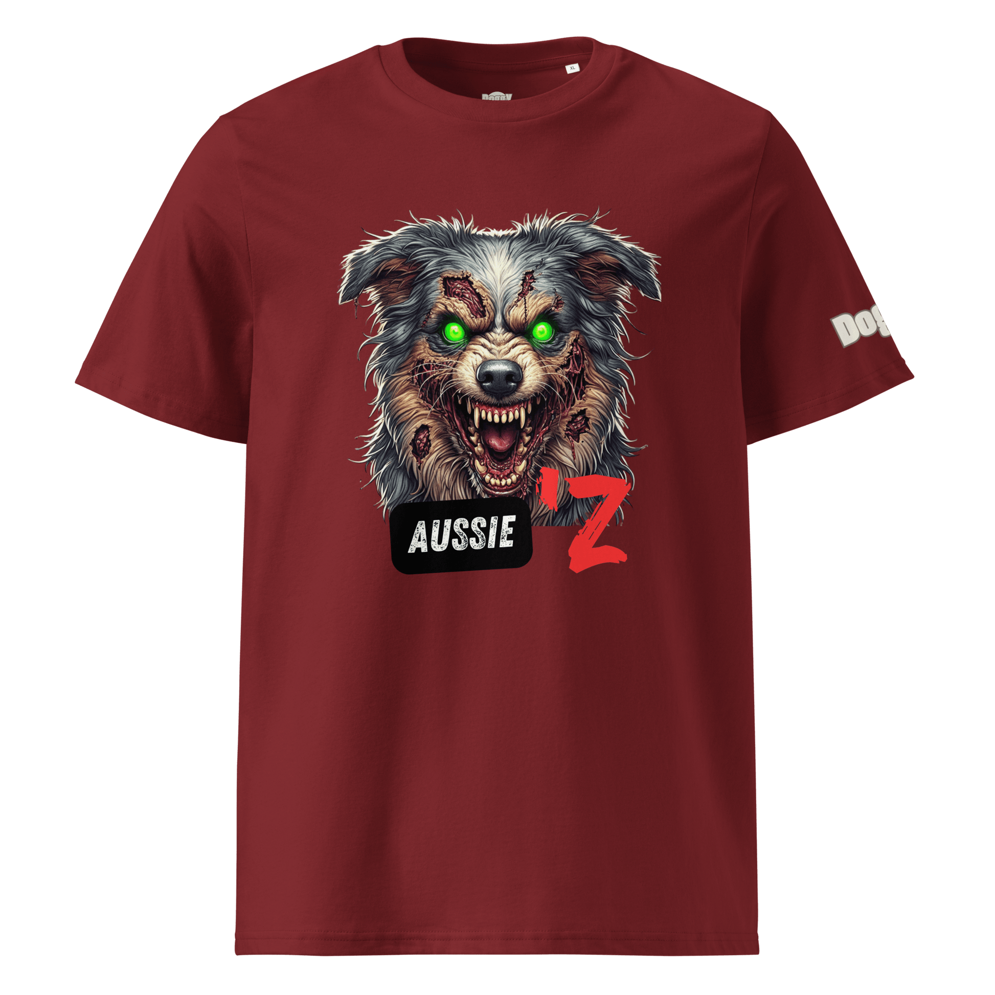 T-shirt unisexe en coton biologique - Collection Berger Australien - Doggy Trend