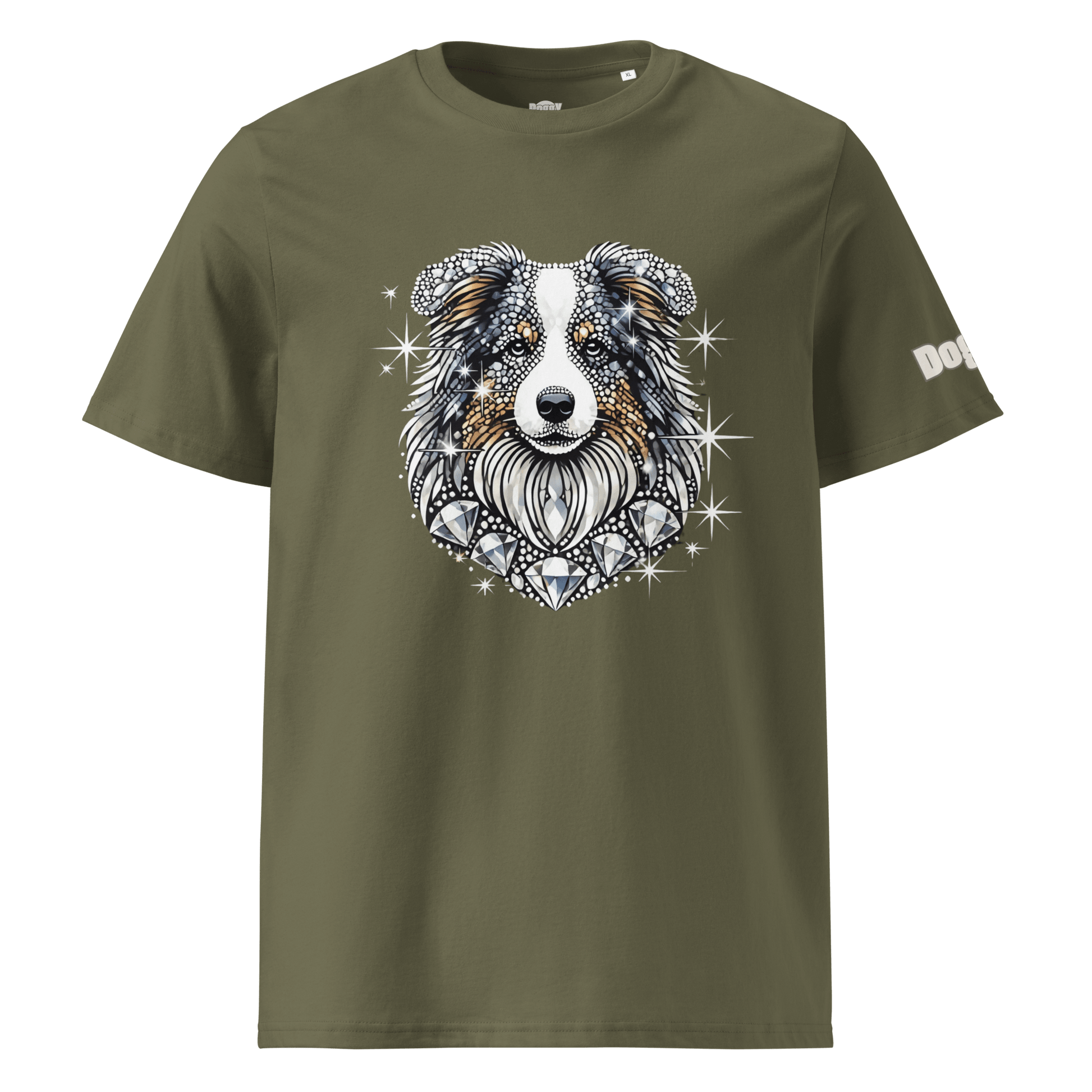 T-shirt unisexe en coton biologique - Collection Berger Australien - Doggy Trend
