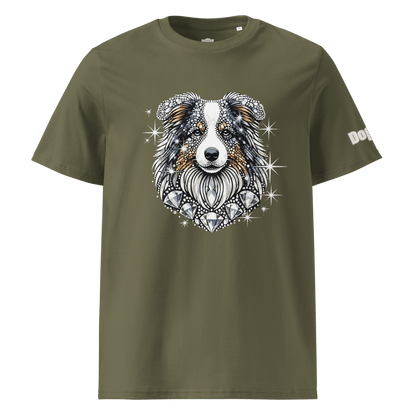 T-shirt unisexe en coton biologique - Collection Berger Australien - Doggy Trend