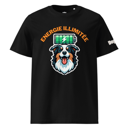 T-shirt unisexe en coton biologique - Collection Berger Australien - Doggy Trend
