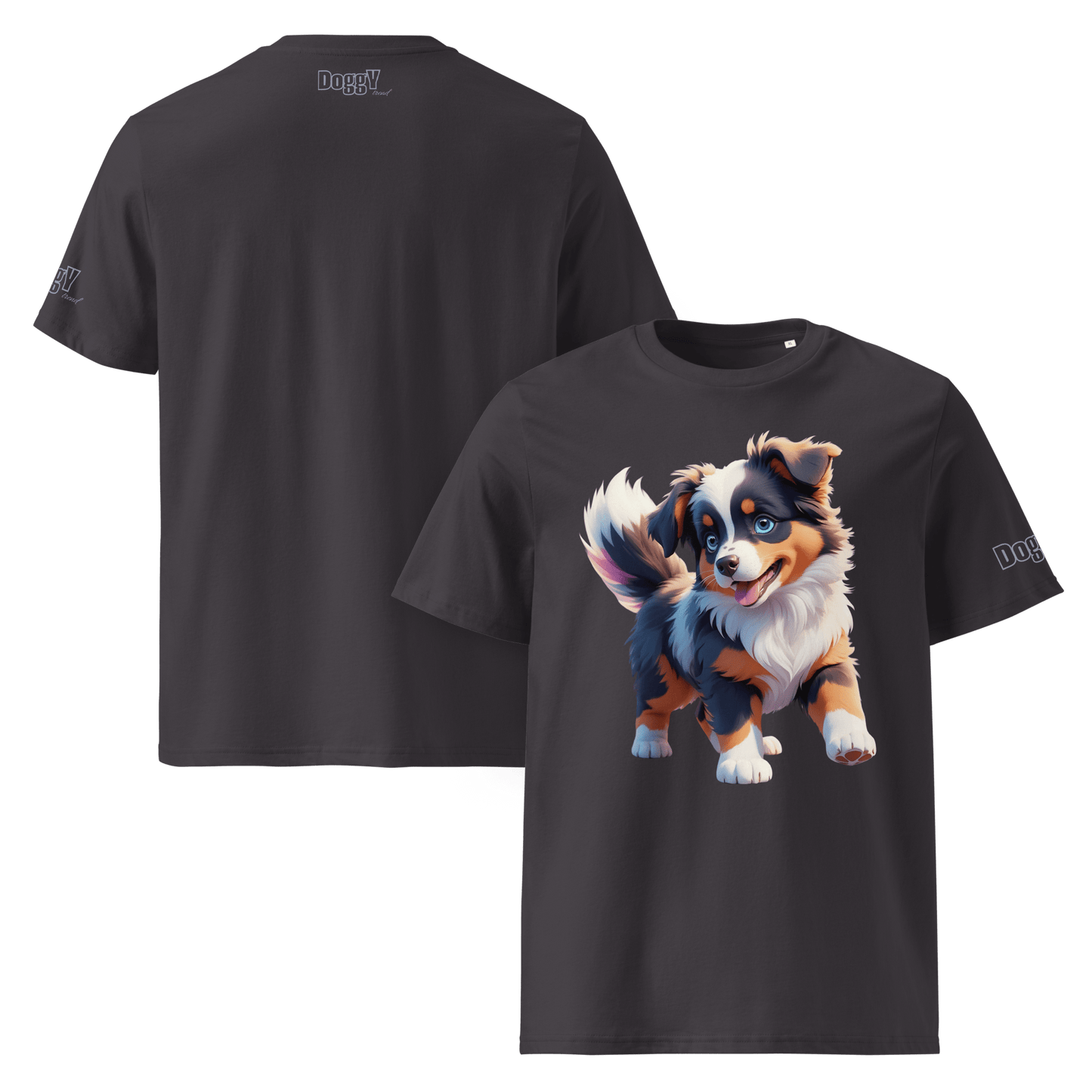 T-shirt unisexe en coton biologique - Collection Berger Australien - Doggy Trend