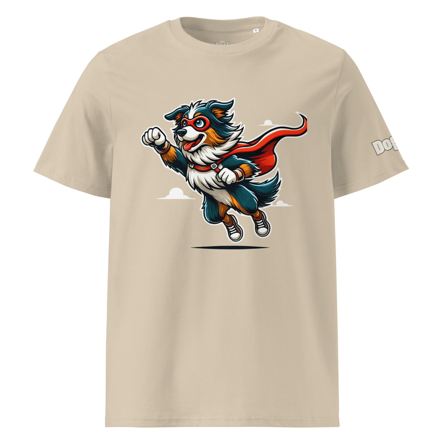 T-shirt unisexe en coton biologique - Collection Berger Australien - Doggy Trend