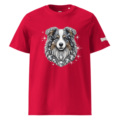 T-shirt unisexe en coton biologique - Collection Berger Australien - Doggy Trend
