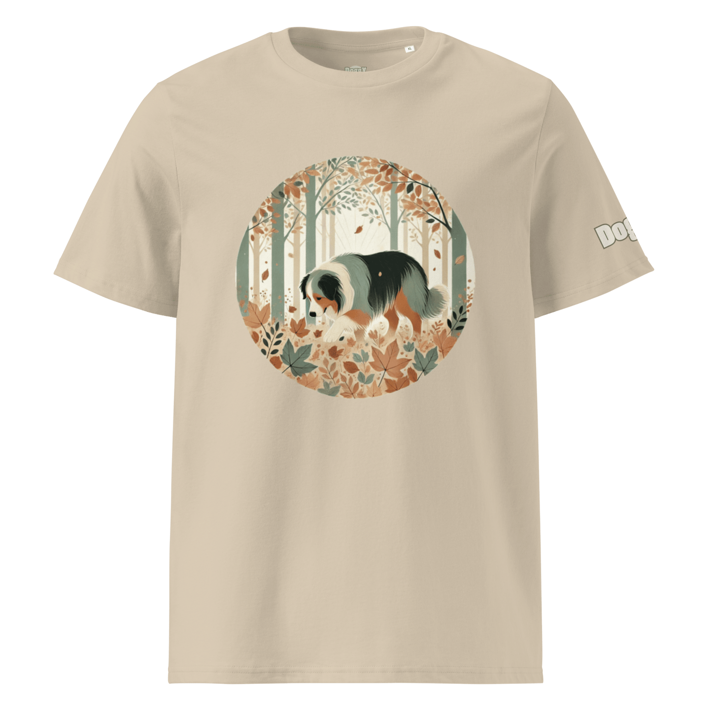 T-shirt unisexe en coton biologique - Collection Berger Australien - Doggy Trend