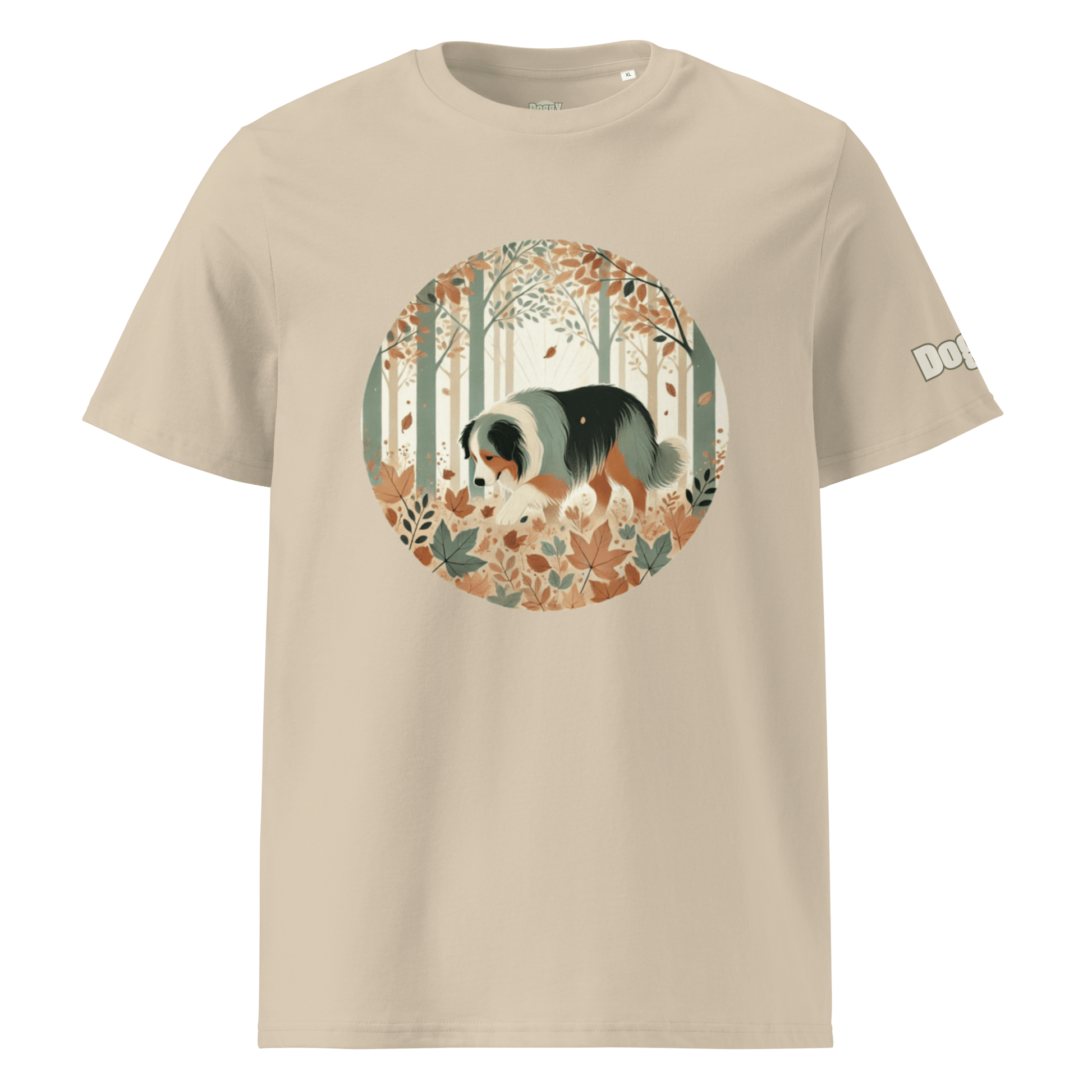 T-shirt unisexe en coton biologique - Collection Berger Australien - Doggy Trend