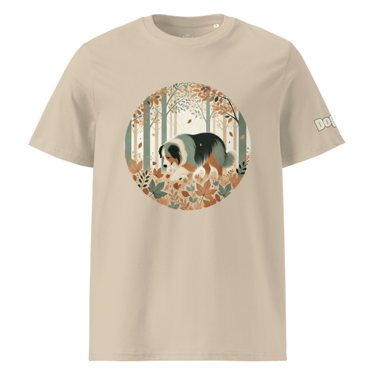 T-shirt unisexe en coton biologique - Collection Berger Australien - Doggy Trend