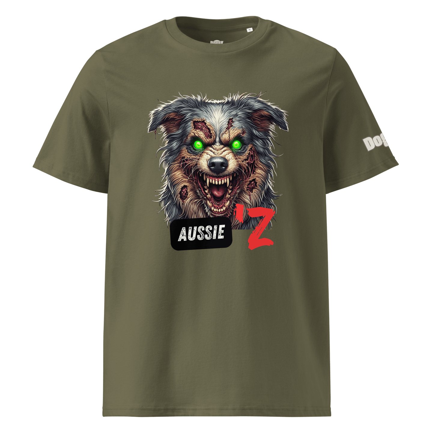 T-shirt unisexe en coton biologique - Collection Berger Australien - Doggy Trend