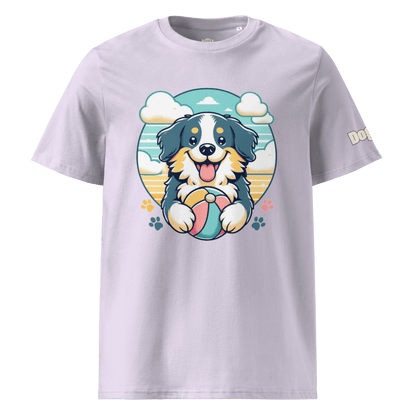 T-shirt unisexe en coton biologique - Collection Berger Australien - Doggy Trend