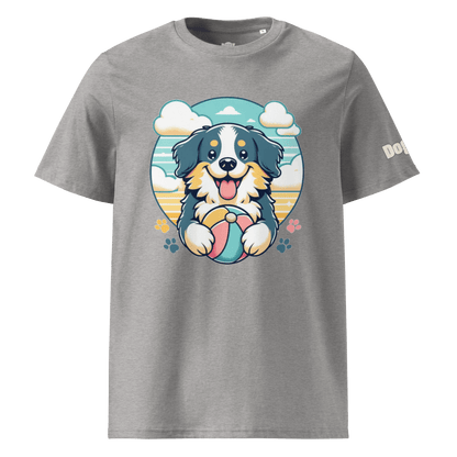 T-shirt unisexe en coton biologique - Collection Berger Australien - Doggy Trend