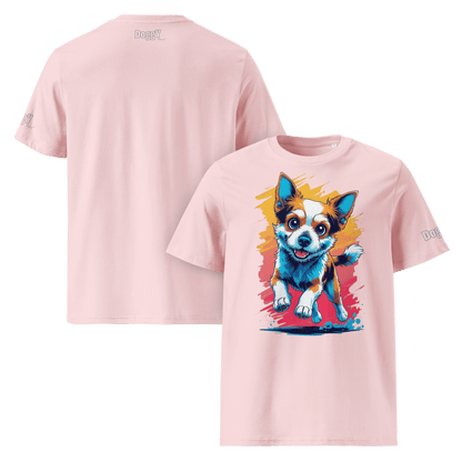 T-shirt unisexe en coton biologique - Collection Berger Australien - Doggy Trend