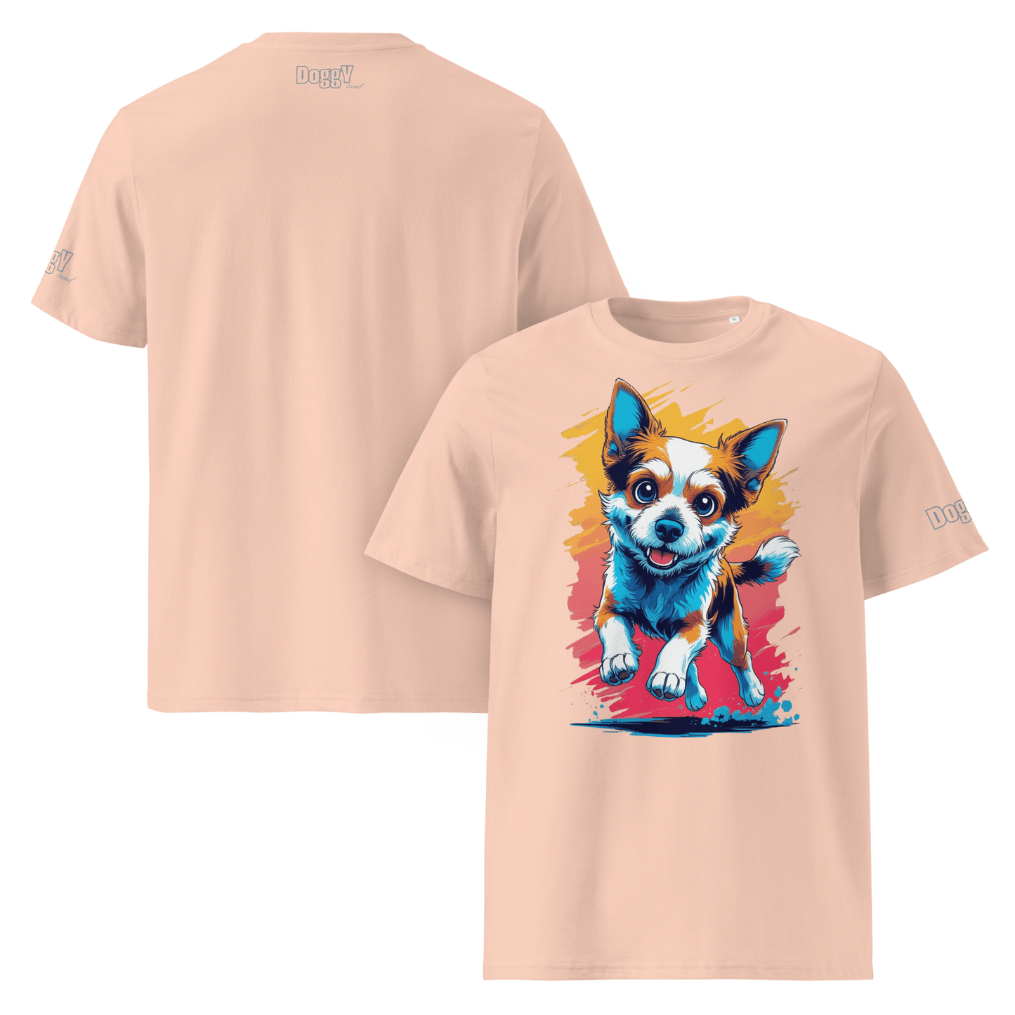 T-shirt unisexe en coton biologique - Collection Berger Australien - Doggy Trend