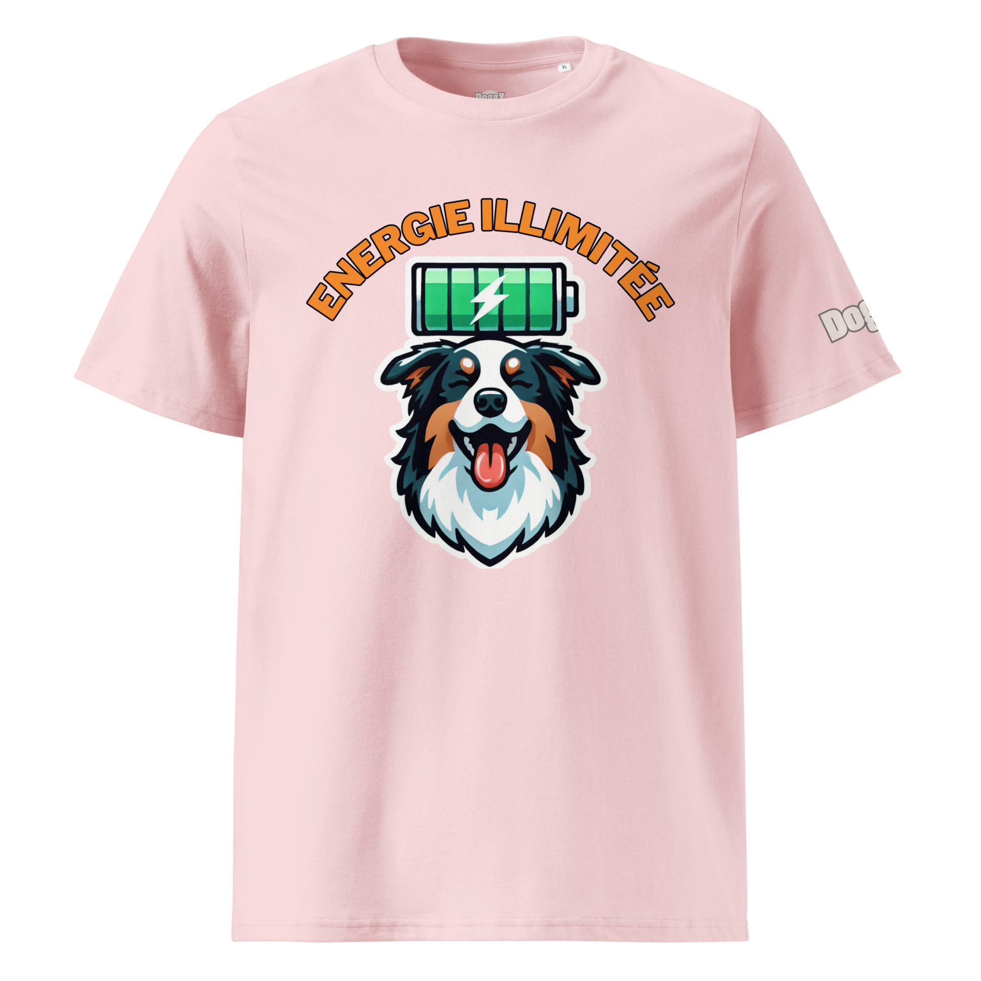 T-shirt unisexe en coton biologique - Collection Berger Australien - Doggy Trend