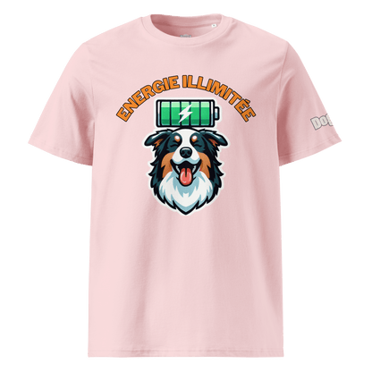 T-shirt unisexe en coton biologique - Collection Berger Australien - Doggy Trend