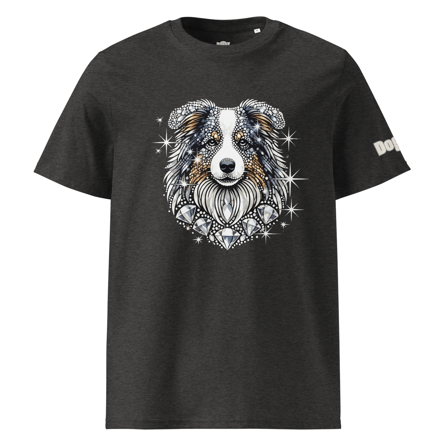 T-shirt unisexe en coton biologique - Collection Berger Australien - Doggy Trend