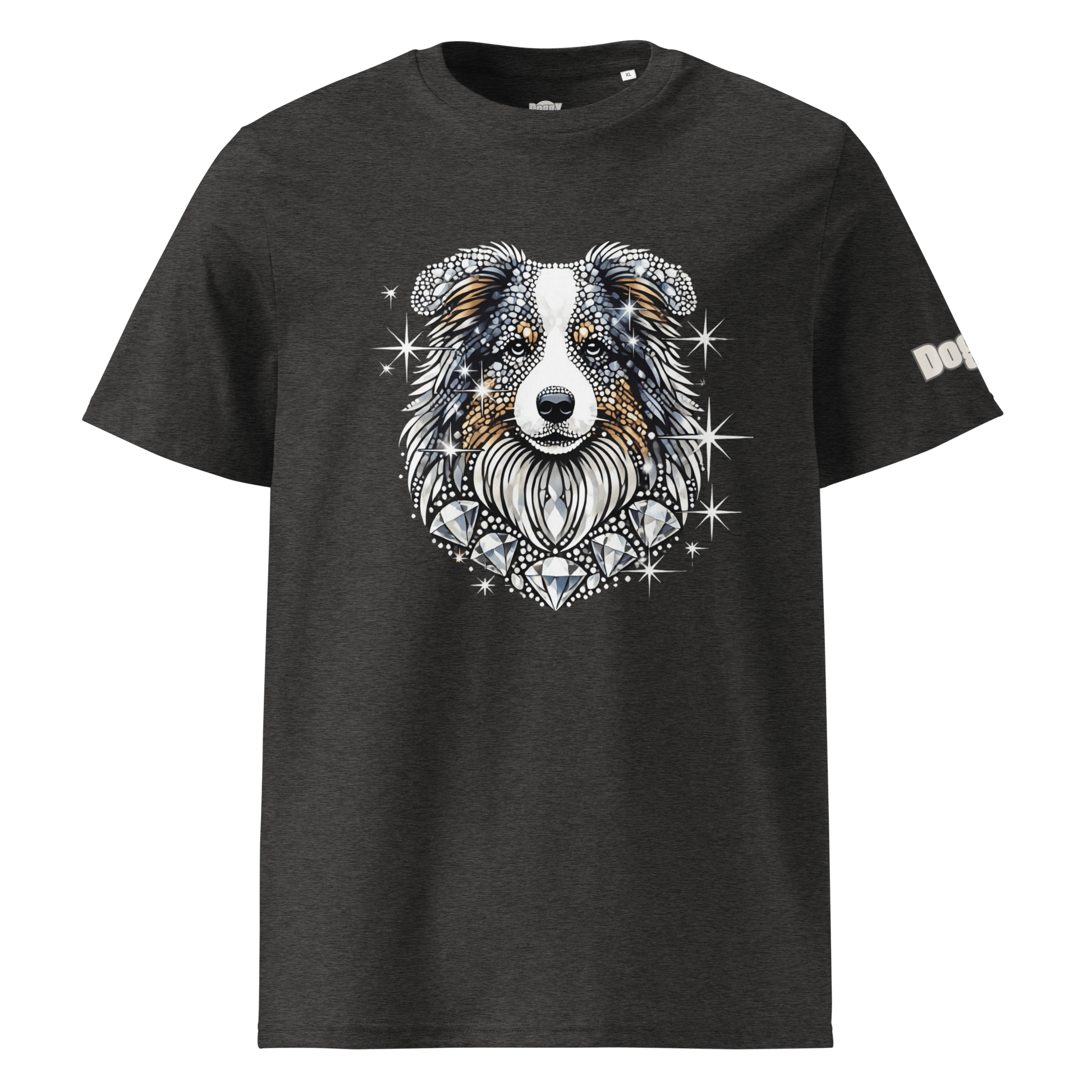 T-shirt unisexe en coton biologique - Collection Berger Australien - Doggy Trend