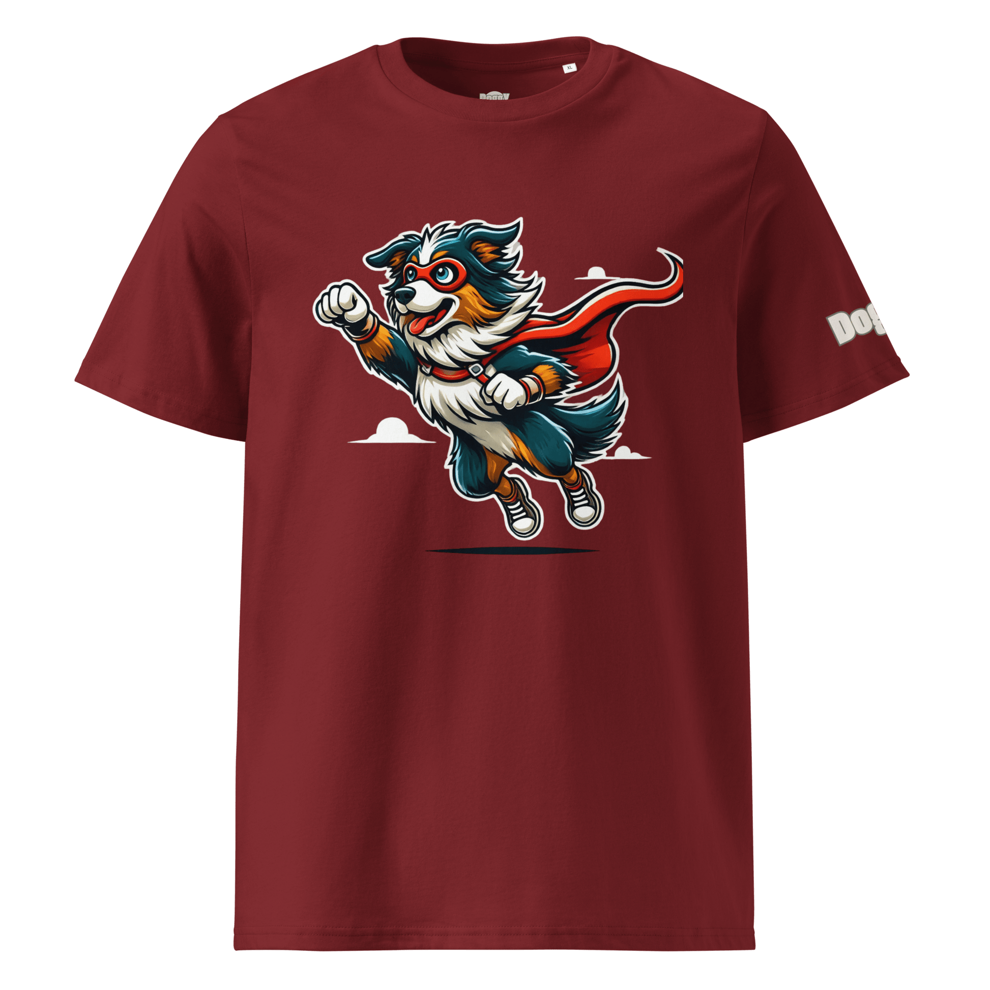 T-shirt unisexe en coton biologique - Collection Berger Australien - Doggy Trend