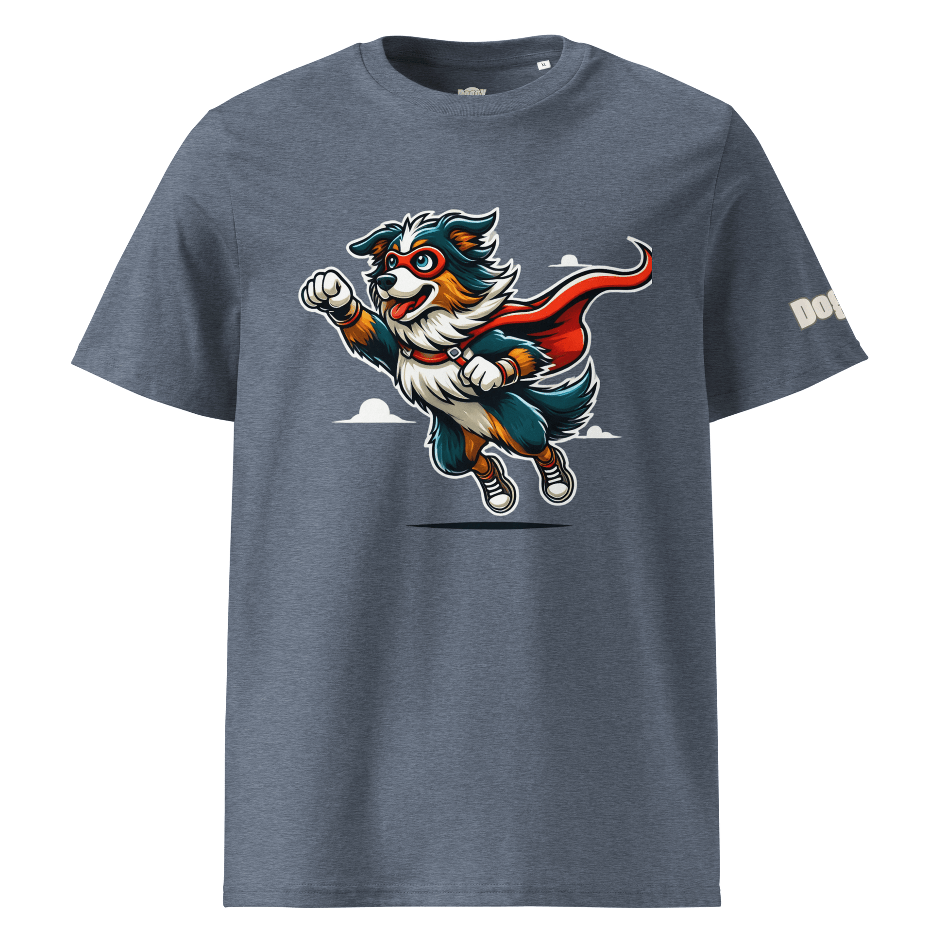 T-shirt unisexe en coton biologique - Collection Berger Australien - Doggy Trend