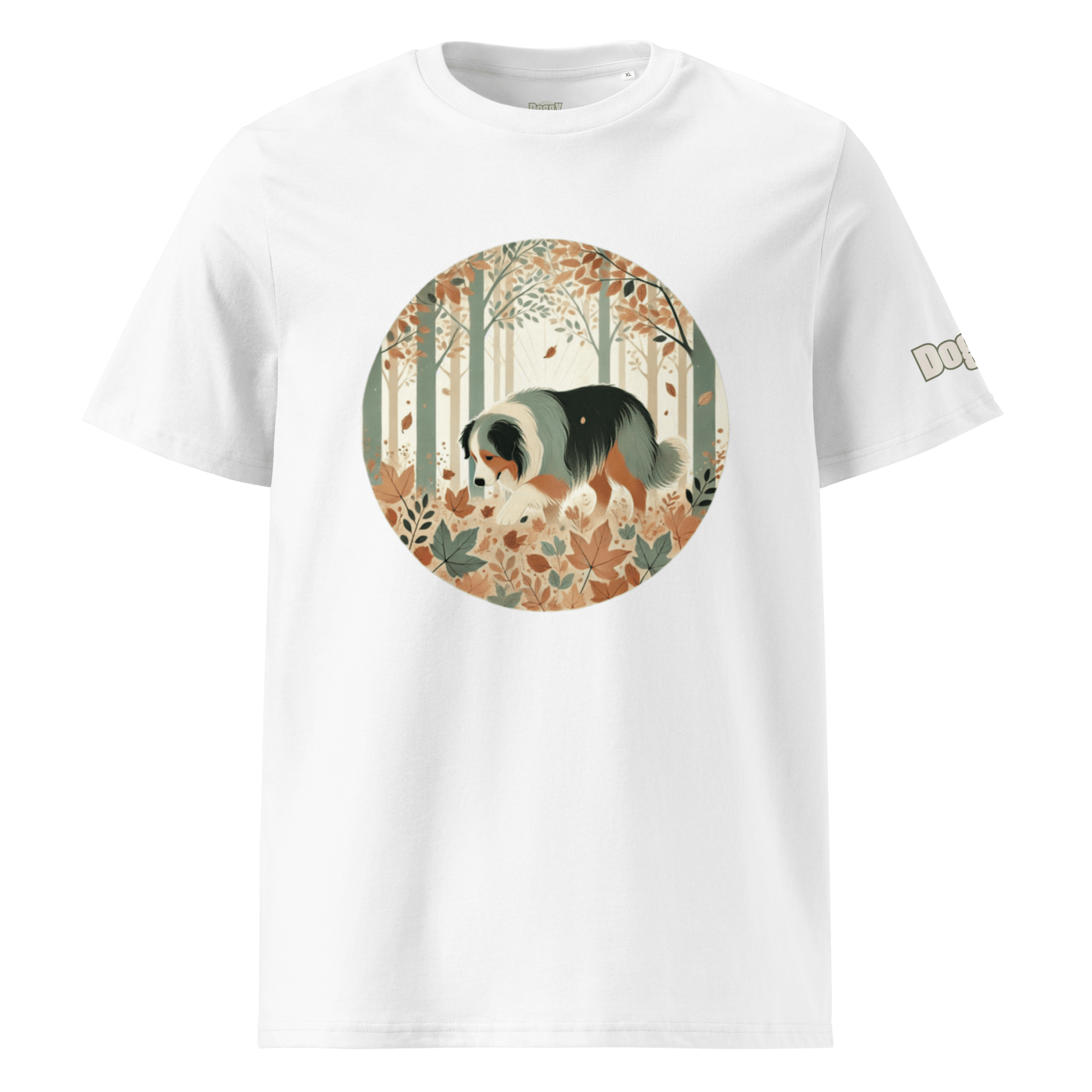 T-shirt unisexe en coton biologique - Collection Berger Australien - Doggy Trend