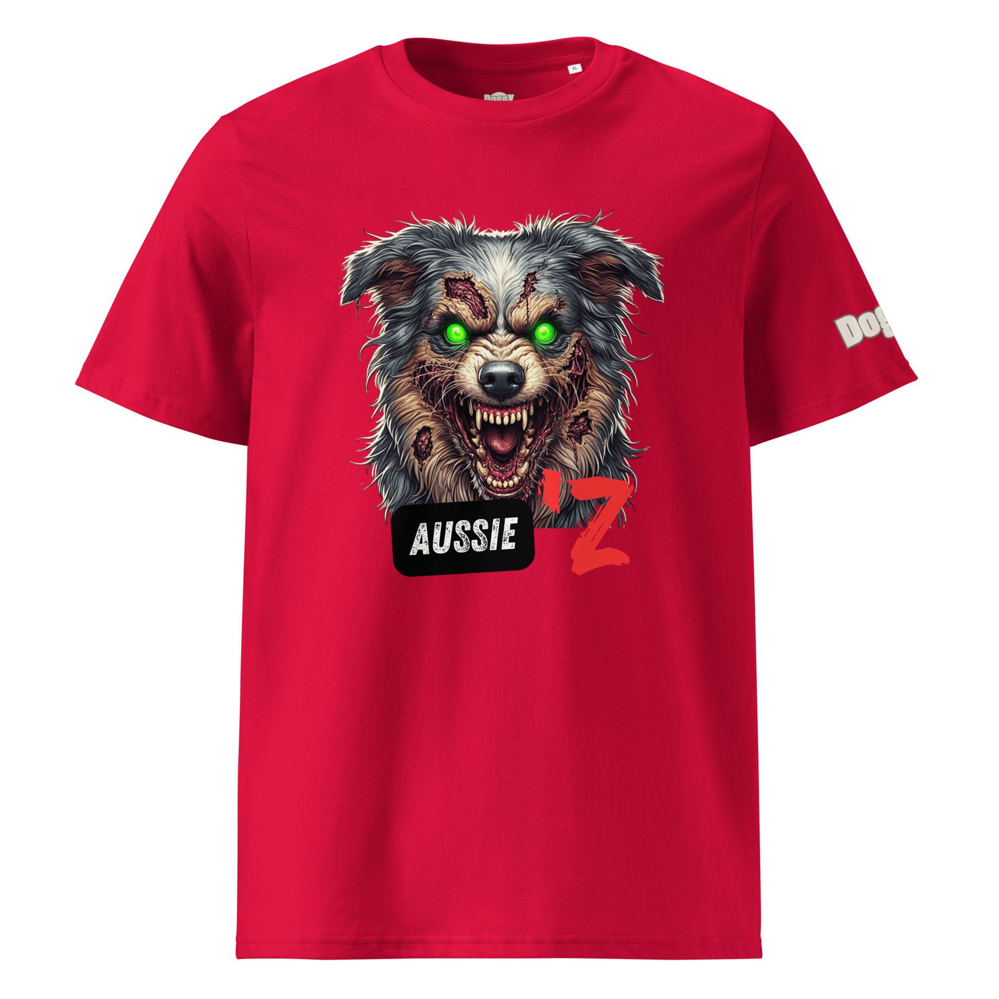 T-shirt unisexe en coton biologique - Collection Berger Australien - Doggy Trend