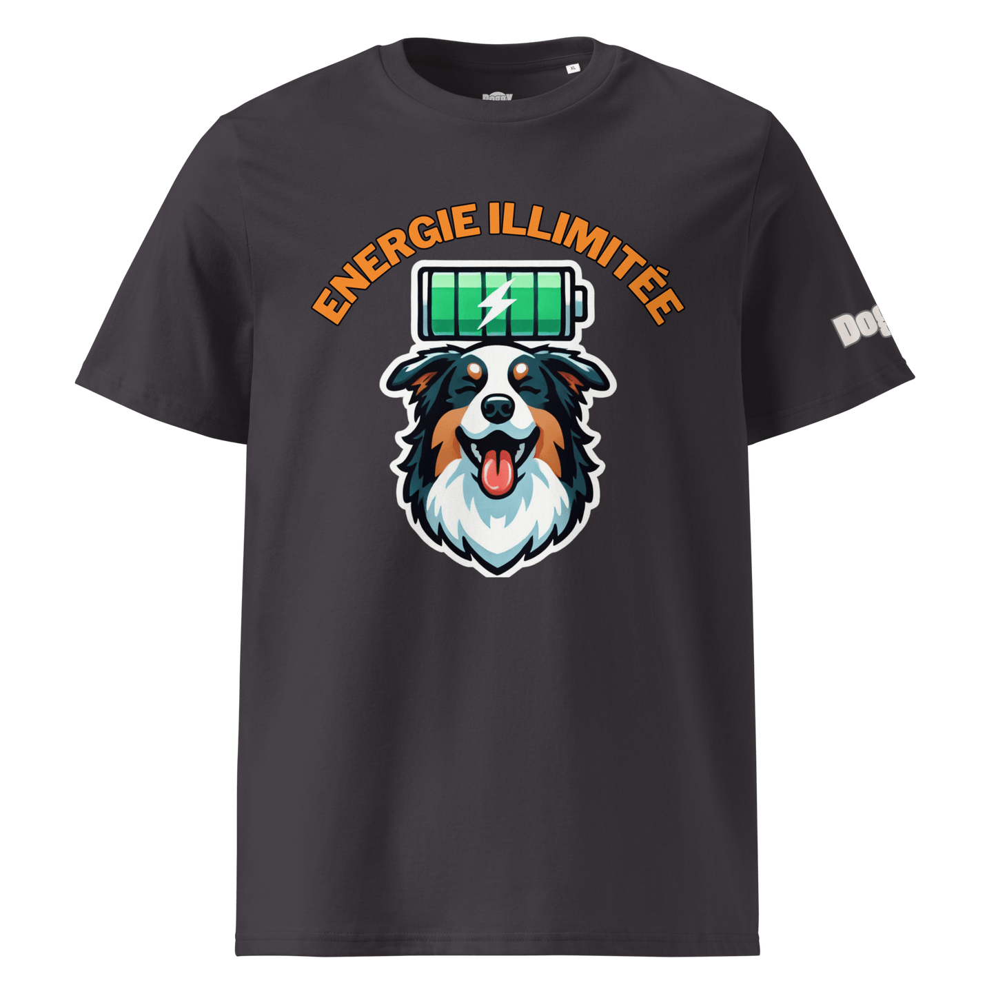T-shirt unisexe en coton biologique - Collection Berger Australien - Doggy Trend