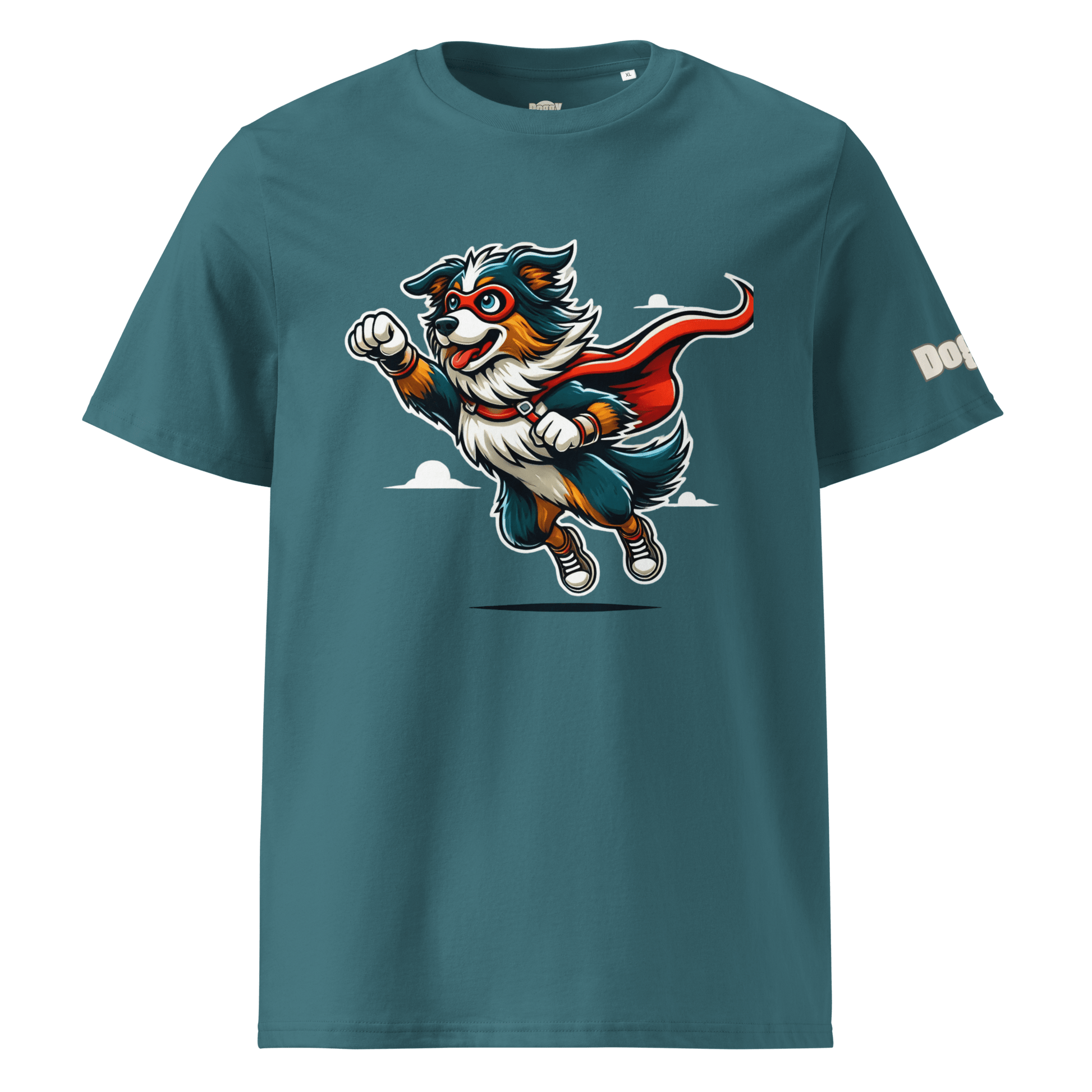 T-shirt unisexe en coton biologique - Collection Berger Australien - Doggy Trend