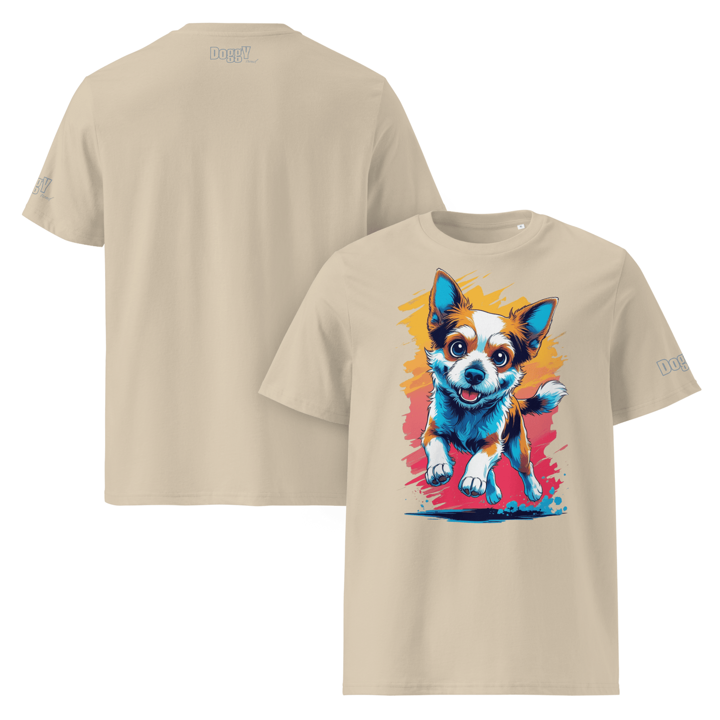 T-shirt unisexe en coton biologique - Collection Berger Australien - Doggy Trend