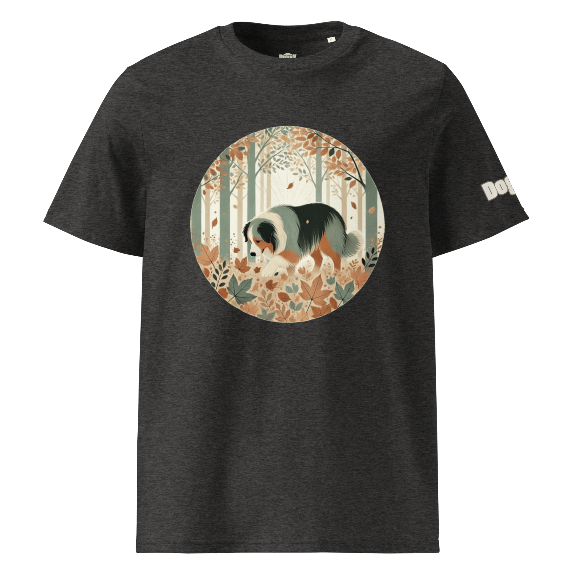 T-shirt unisexe en coton biologique - Collection Berger Australien - Doggy Trend