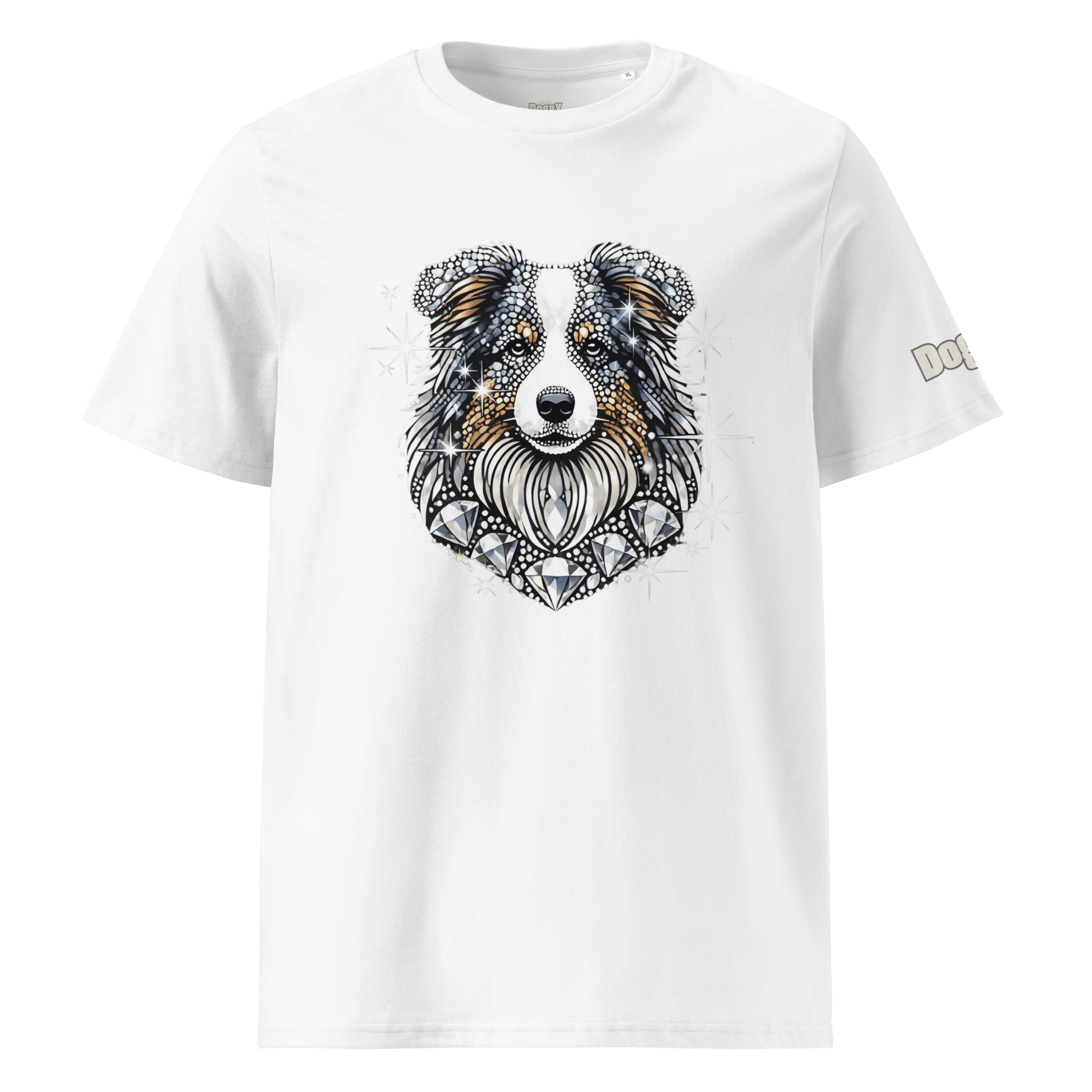 T-shirt unisexe en coton biologique - Collection Berger Australien - Doggy Trend