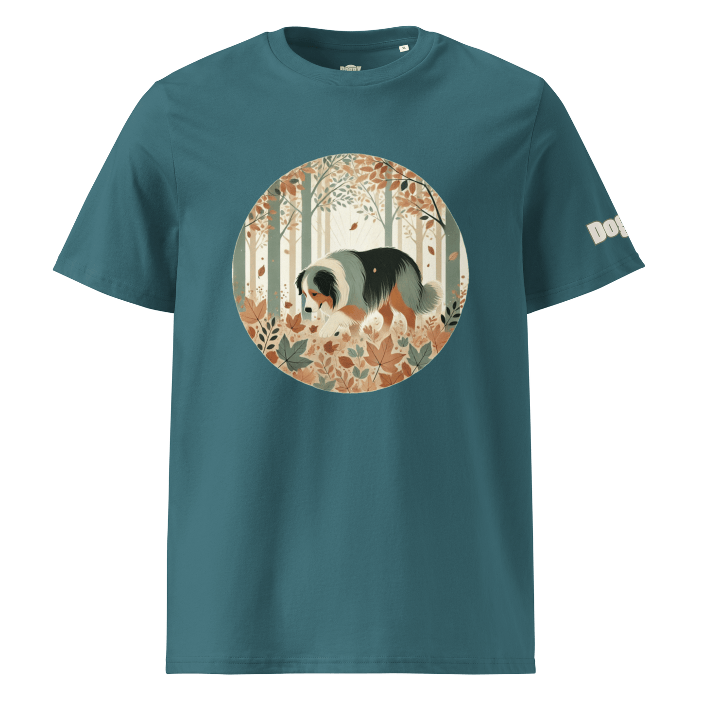T-shirt unisexe en coton biologique - Collection Berger Australien - Doggy Trend