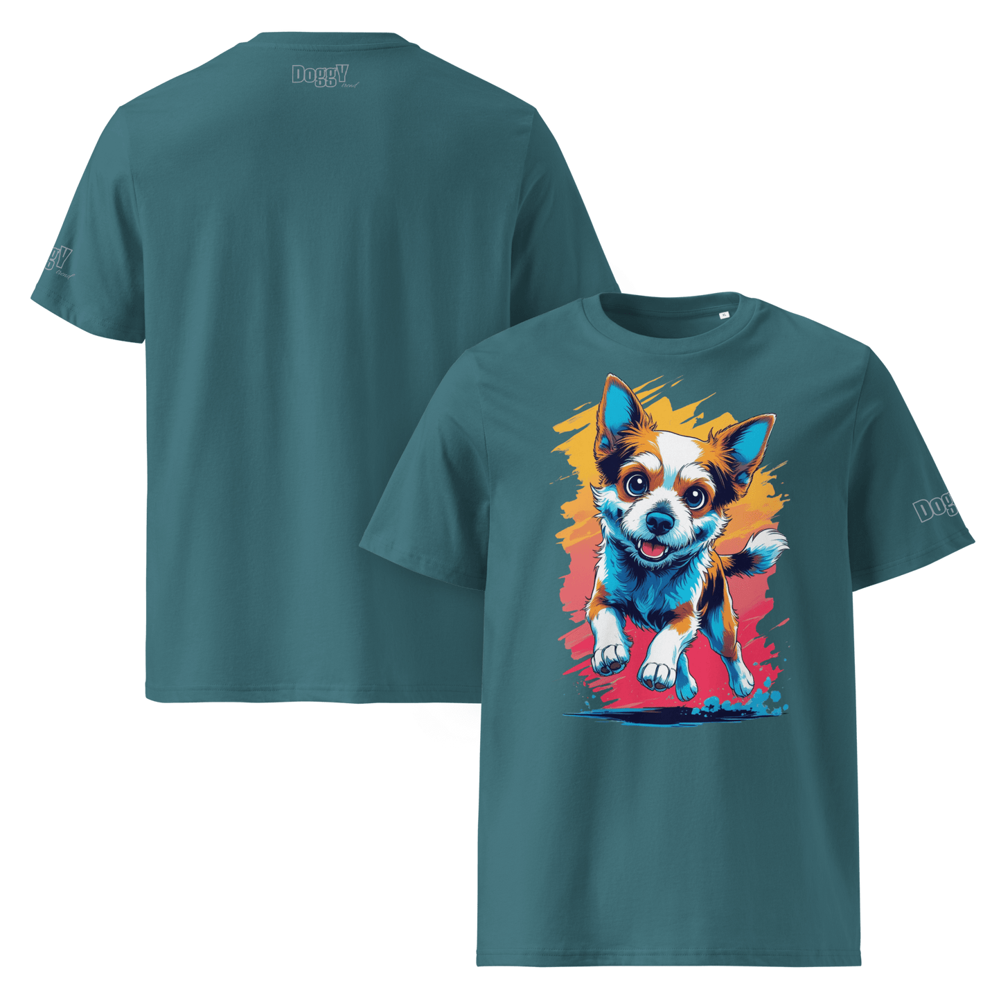 T-shirt unisexe en coton biologique - Collection Berger Australien - Doggy Trend
