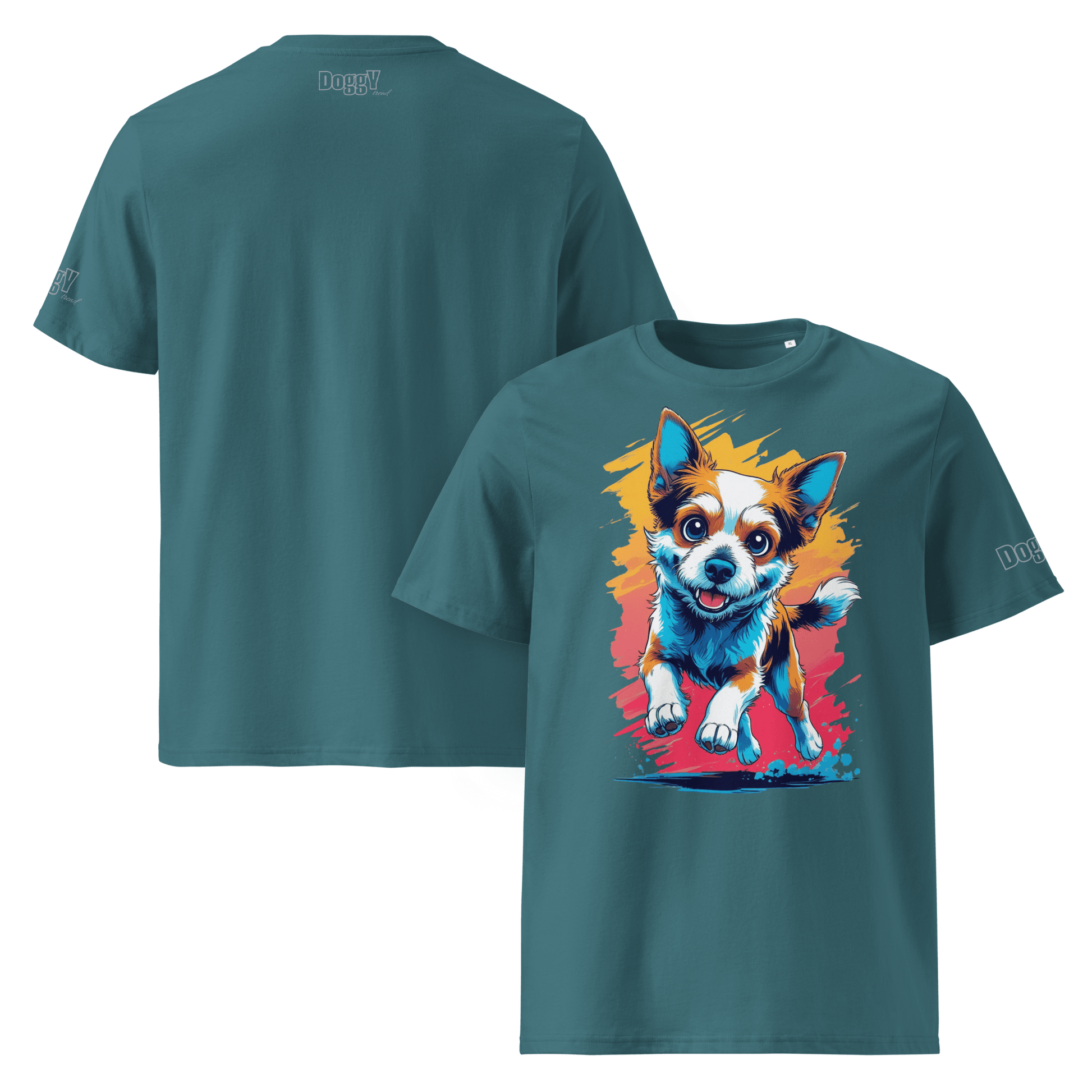 T-shirt unisexe en coton biologique - Collection Berger Australien - Doggy Trend