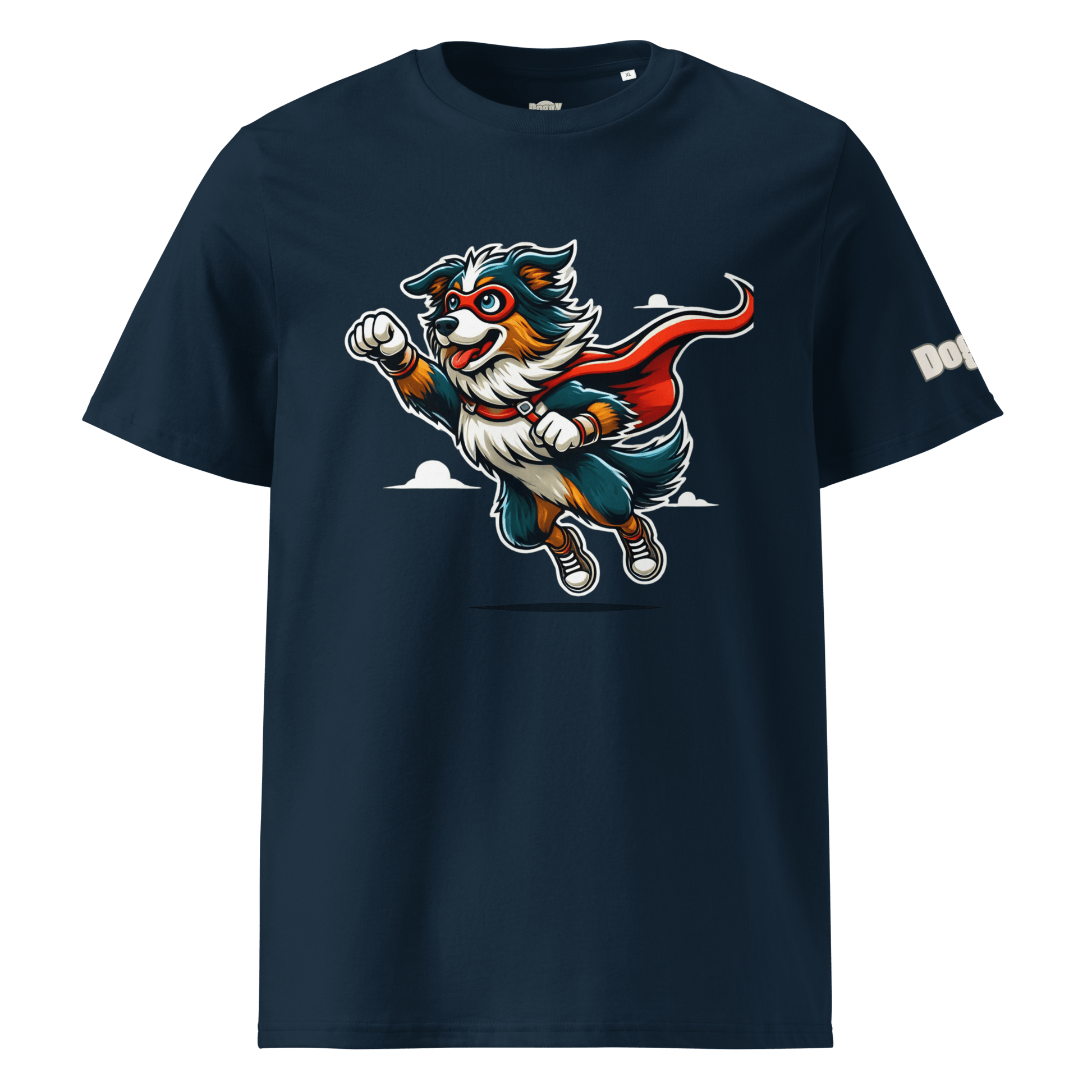 T-shirt unisexe en coton biologique - Collection Berger Australien - Doggy Trend