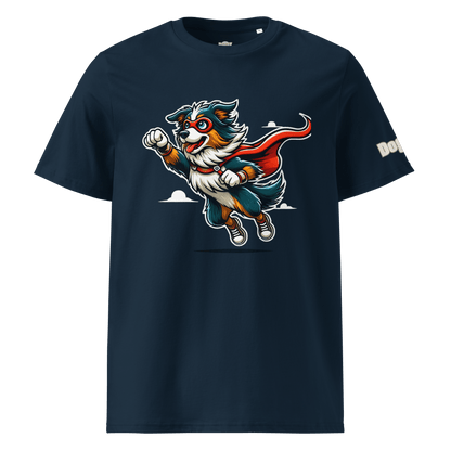 T-shirt unisexe en coton biologique - Collection Berger Australien - Doggy Trend