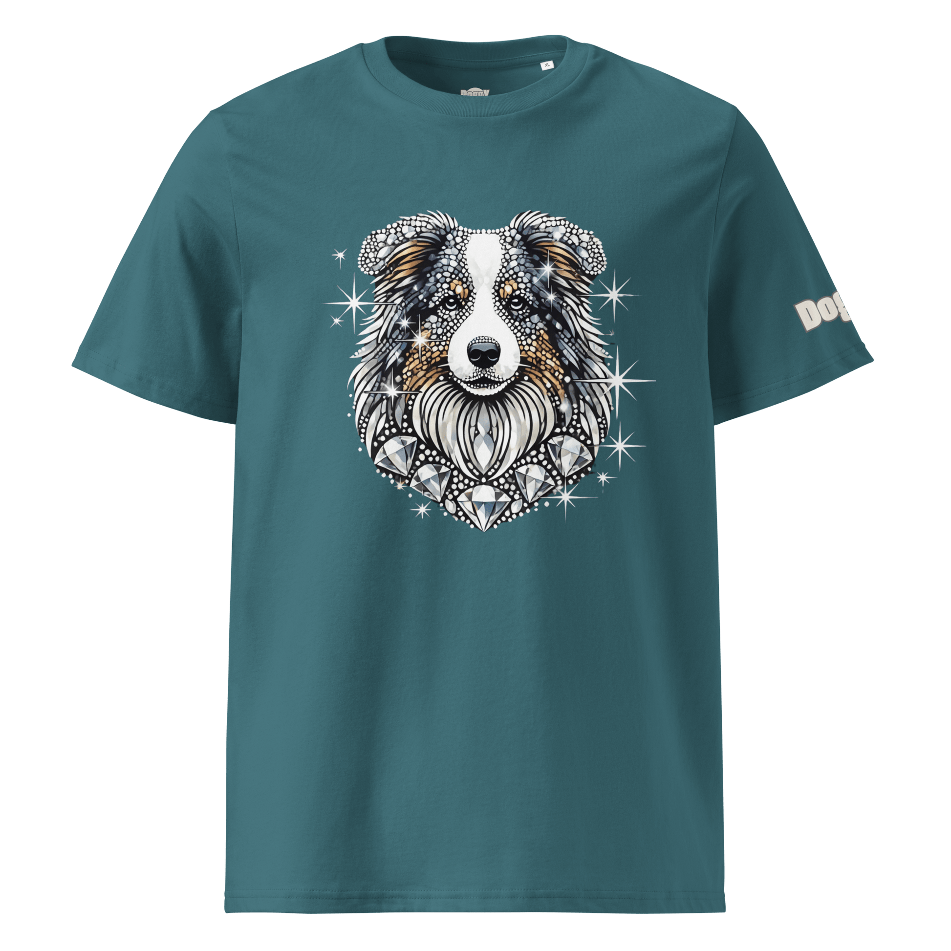 T-shirt unisexe en coton biologique - Collection Berger Australien - Doggy Trend