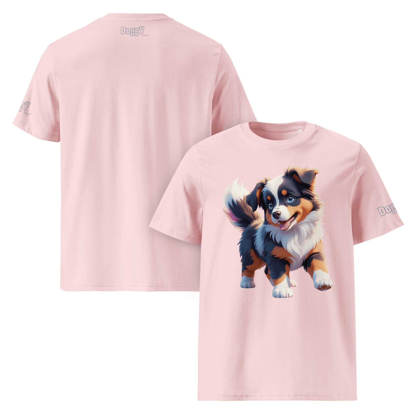 T-shirt unisexe en coton biologique - Collection Berger Australien - Doggy Trend