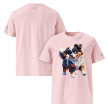 T-shirt unisexe en coton biologique - Collection Berger Australien - Doggy Trend