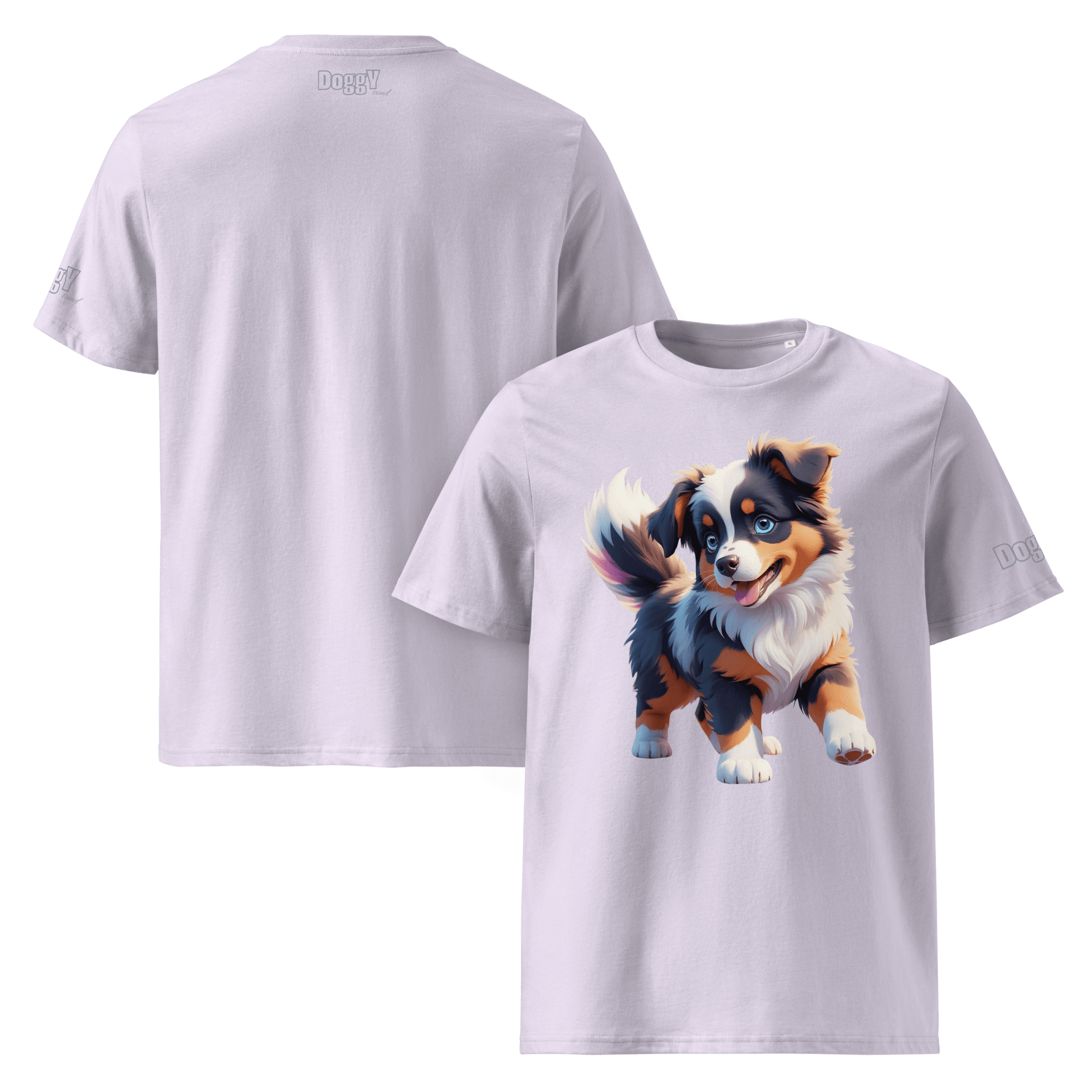 T-shirt unisexe en coton biologique - Collection Berger Australien - Doggy Trend