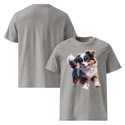 T-shirt unisexe en coton biologique - Collection Berger Australien - Doggy Trend
