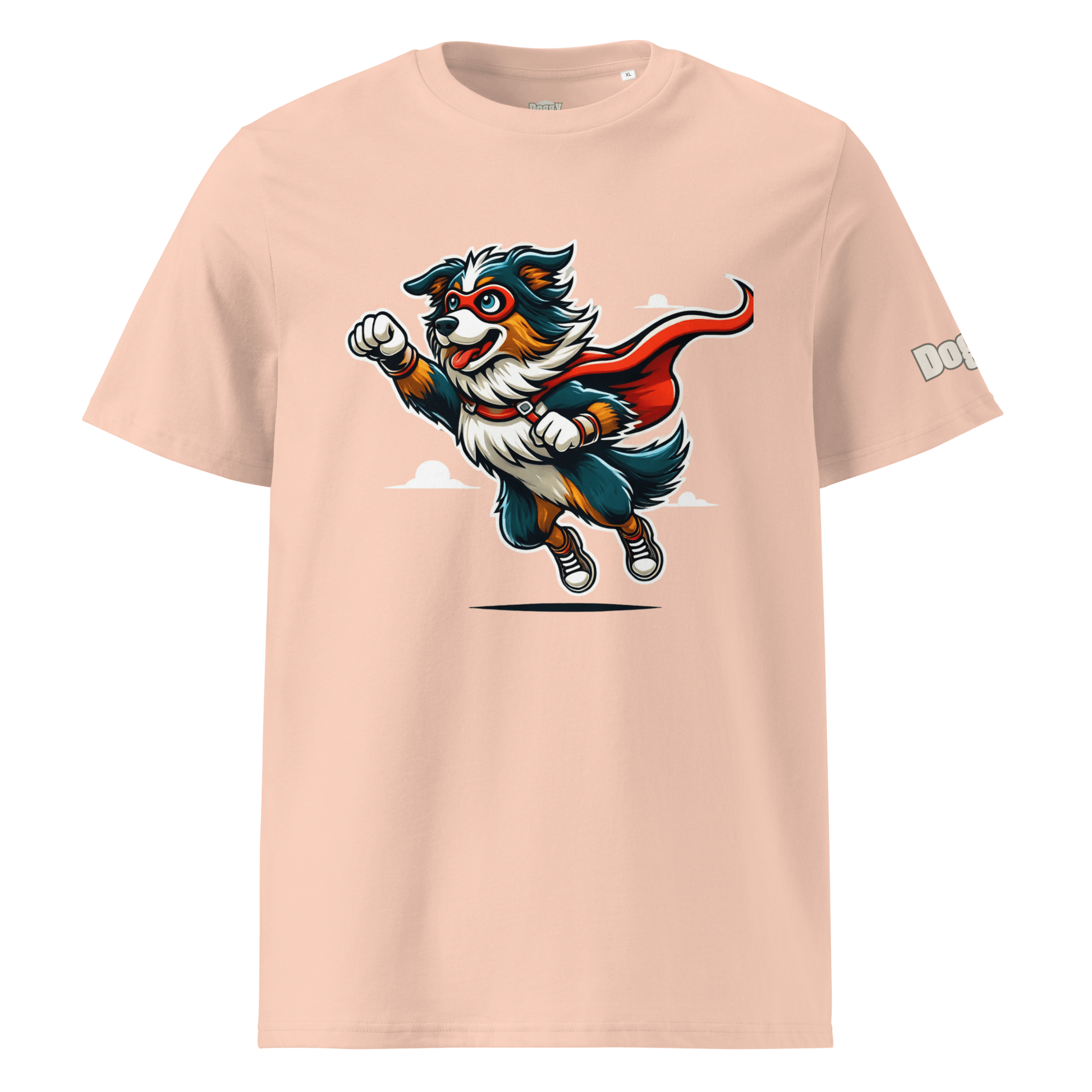 T-shirt unisexe en coton biologique - Collection Berger Australien - Doggy Trend
