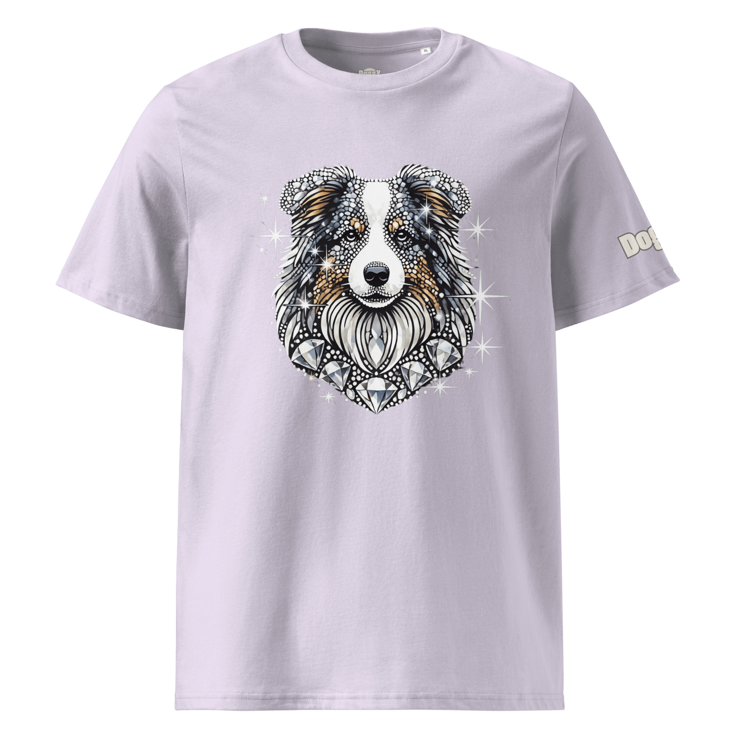 T-shirt unisexe en coton biologique - Collection Berger Australien - Doggy Trend