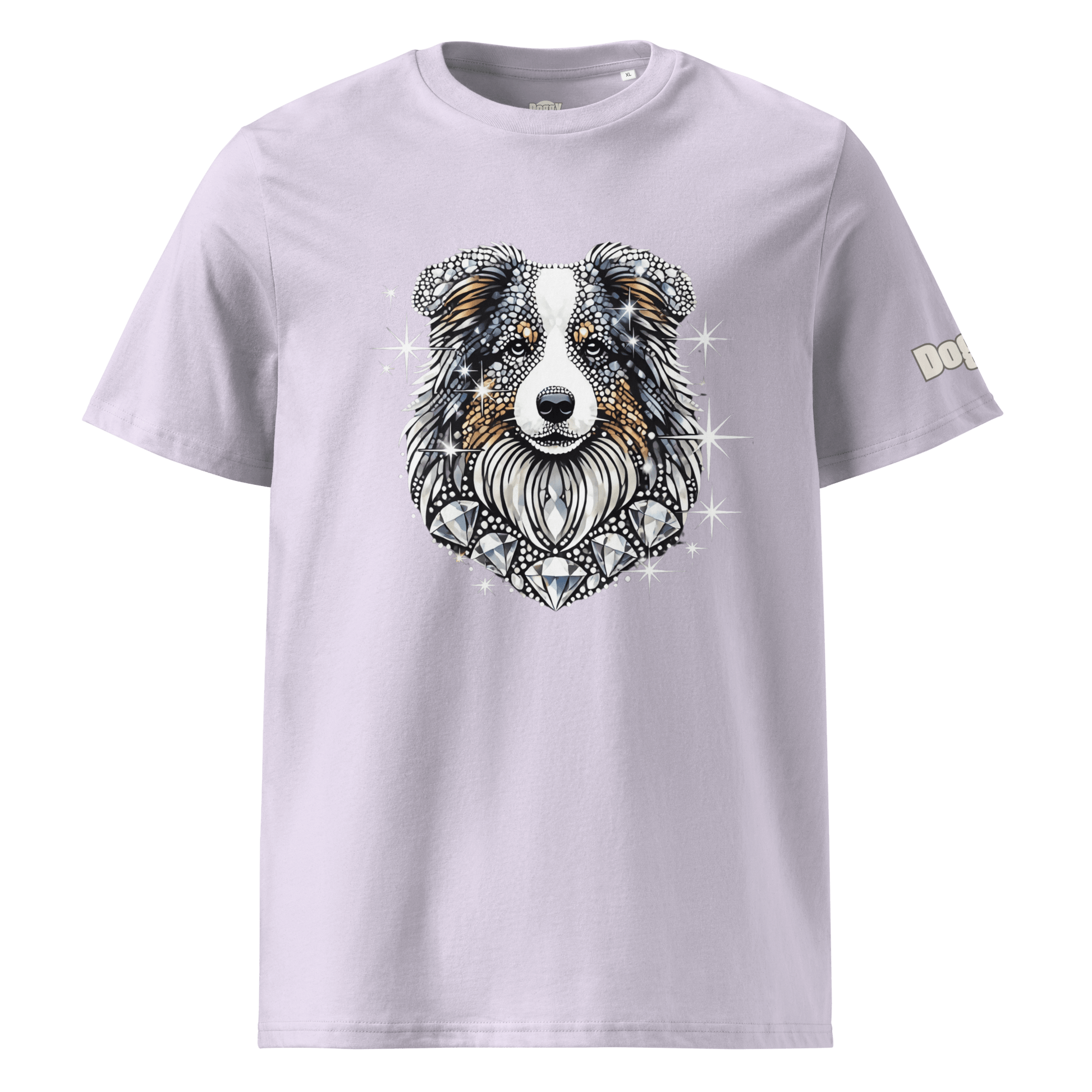 T-shirt unisexe en coton biologique - Collection Berger Australien - Doggy Trend