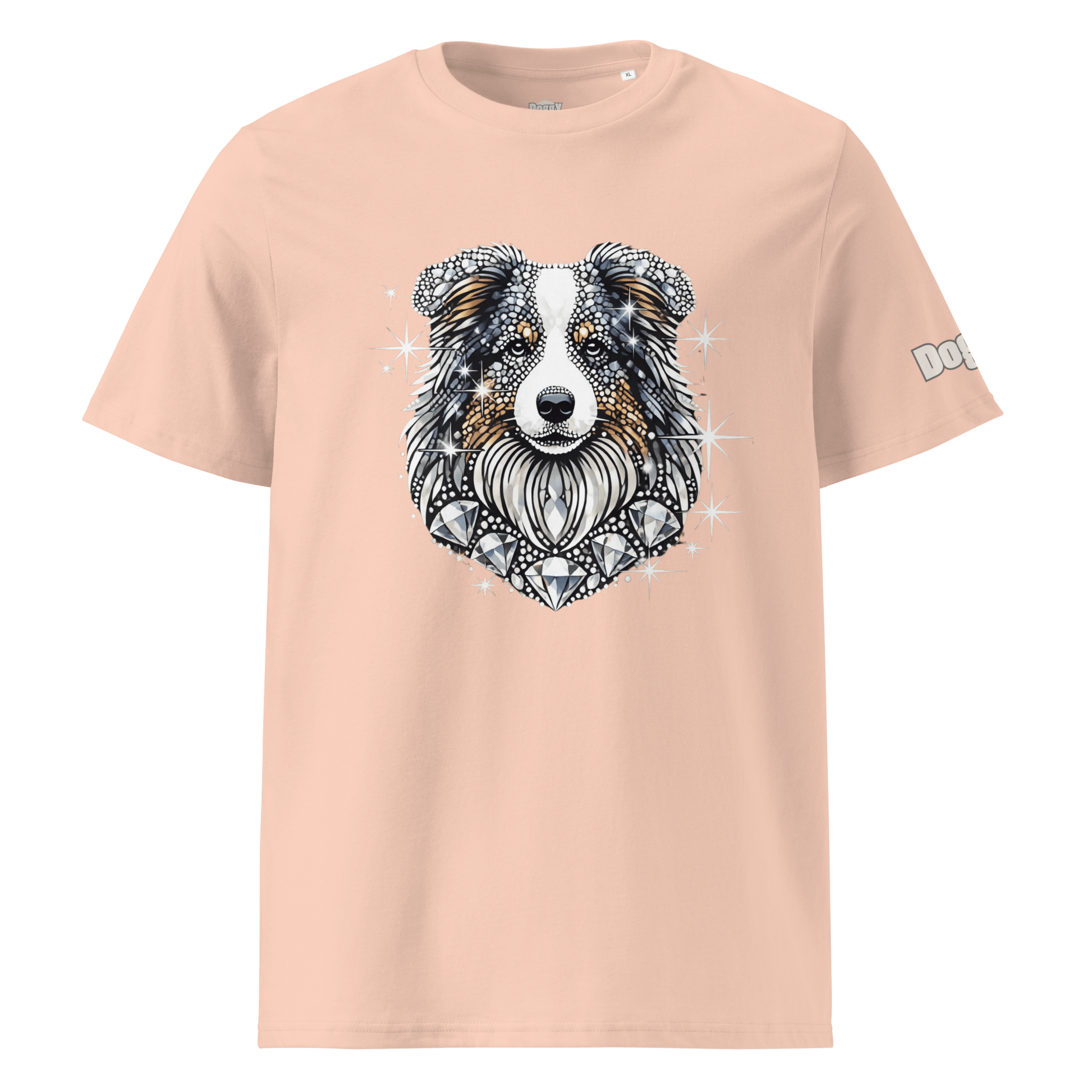 T-shirt unisexe en coton biologique - Collection Berger Australien - Doggy Trend
