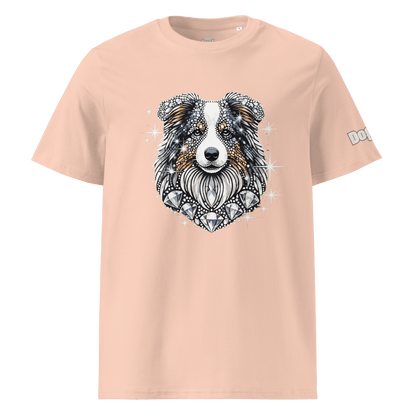 T-shirt unisexe en coton biologique - Collection Berger Australien - Doggy Trend