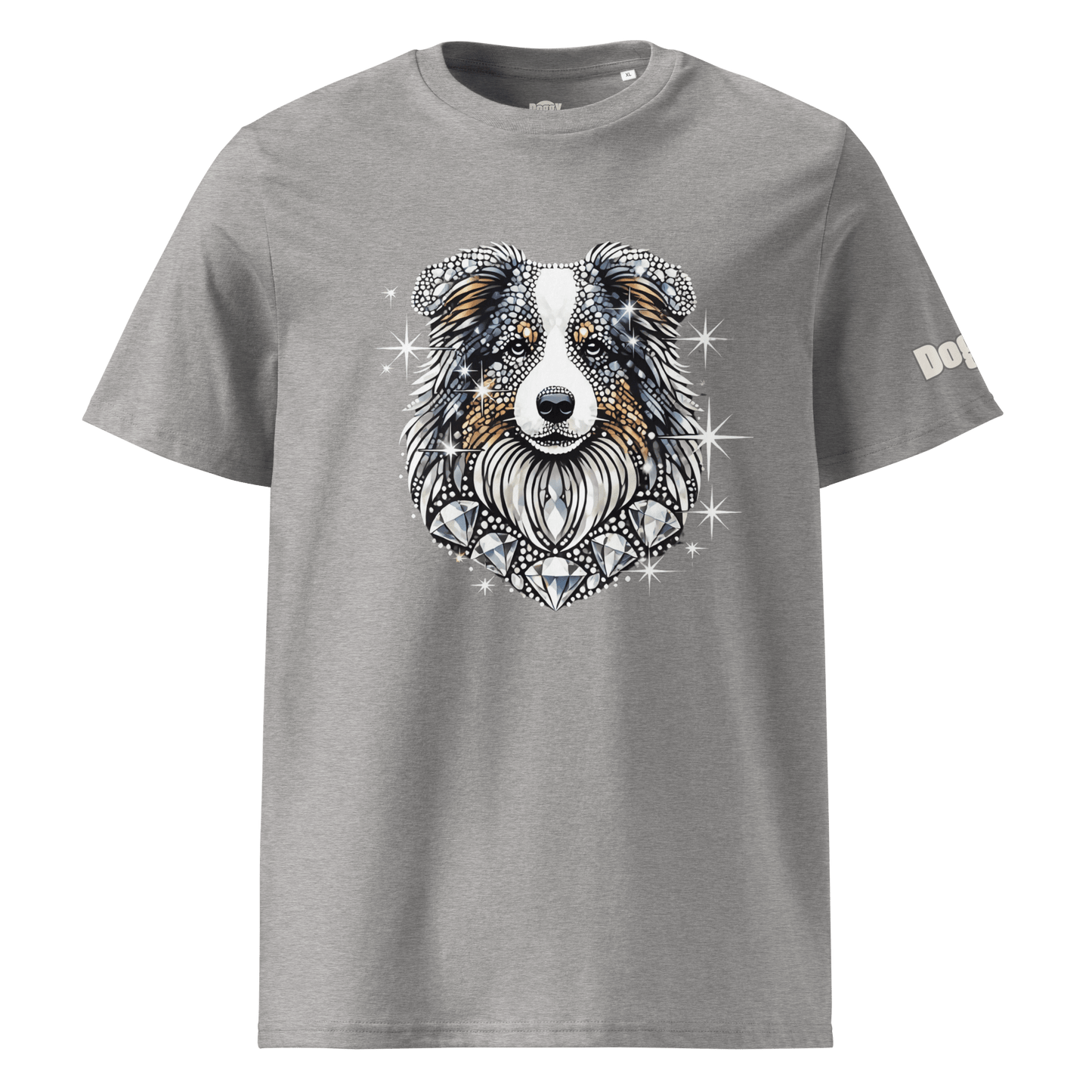 T-shirt unisexe en coton biologique - Collection Berger Australien - Doggy Trend