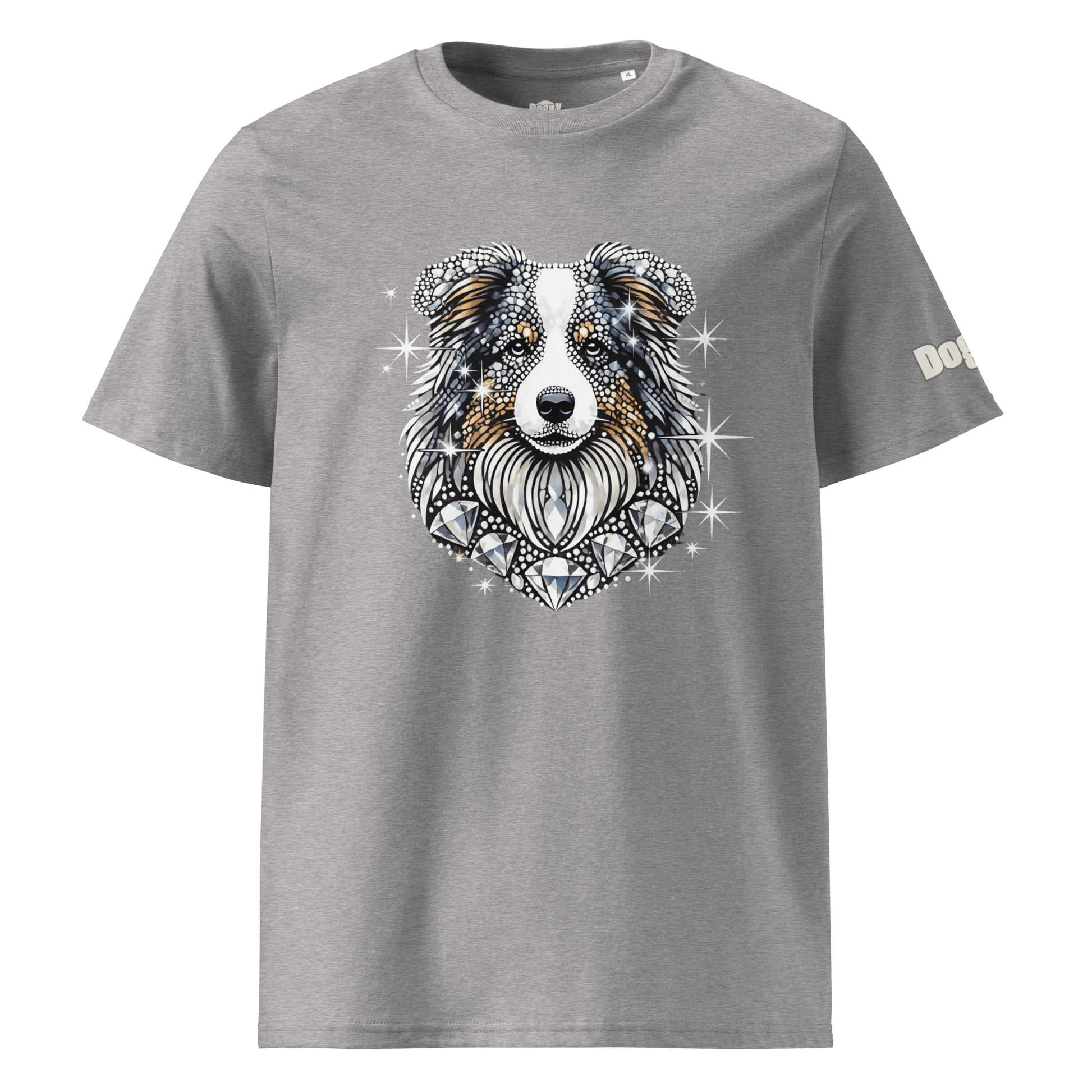 T-shirt unisexe en coton biologique - Collection Berger Australien - Doggy Trend