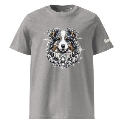 T-shirt unisexe en coton biologique - Collection Berger Australien - Doggy Trend