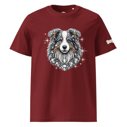 T-shirt unisexe en coton biologique - Collection Berger Australien - Doggy Trend