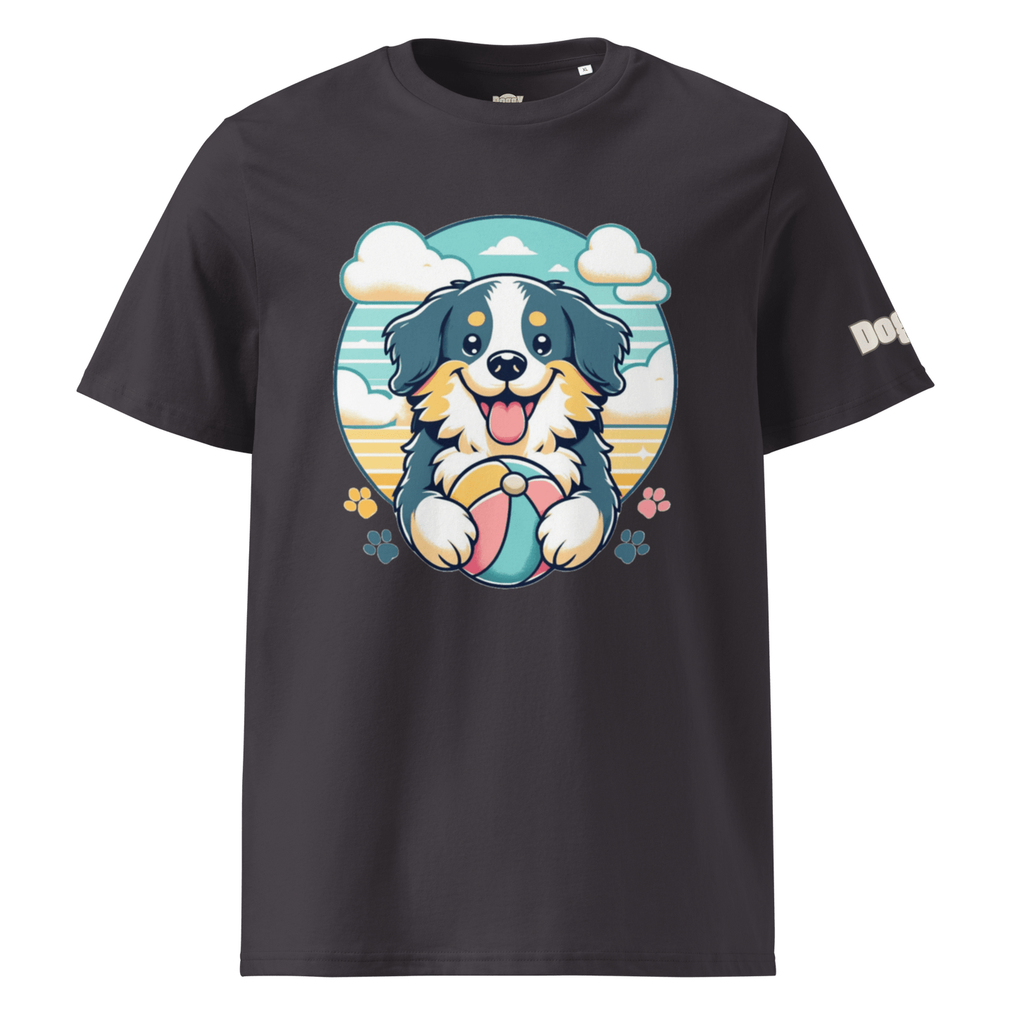 T-shirt unisexe en coton biologique - Collection Berger Australien - Doggy Trend