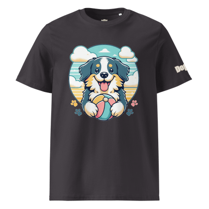 T-shirt unisexe en coton biologique - Collection Berger Australien - Doggy Trend